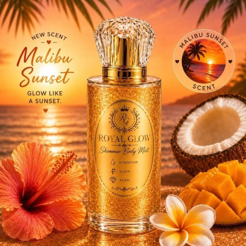 Malibu Sunset Shimmer Body Mist 