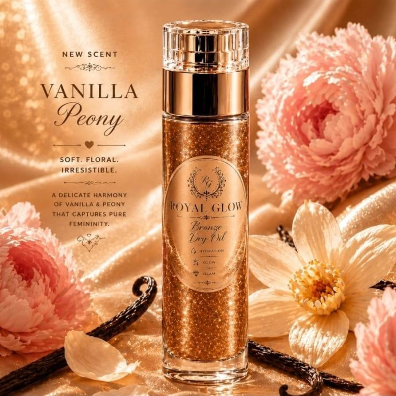 Vanilla Peony Bronze Dry oil
