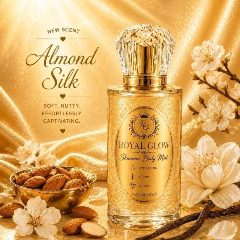 Almond Silk Shimmer Body Mist